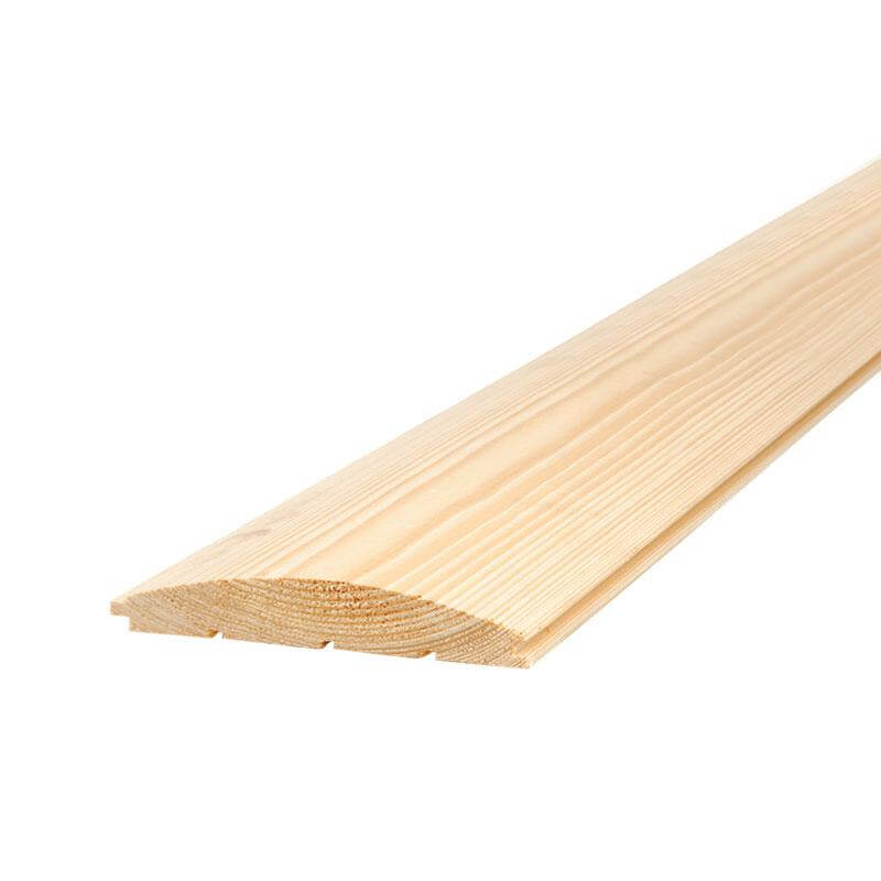 Блок-хаус из сосны 20x90x2000-6000 мм, класс A