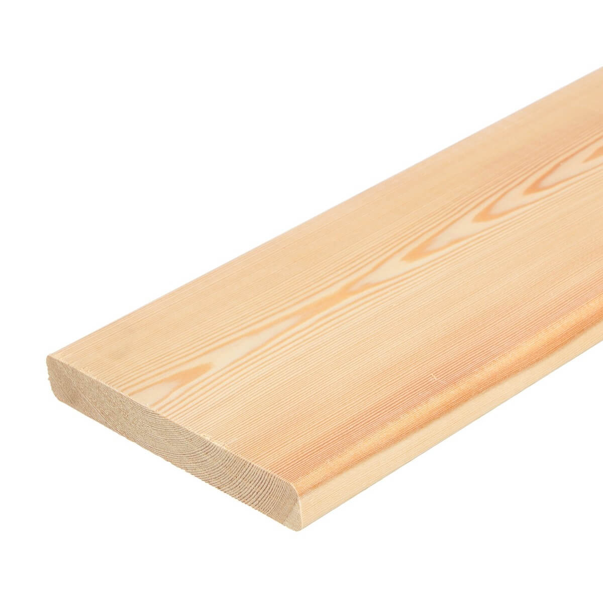 Планкен из лиственницы прямой 20x140x2000-4000 мм класс A